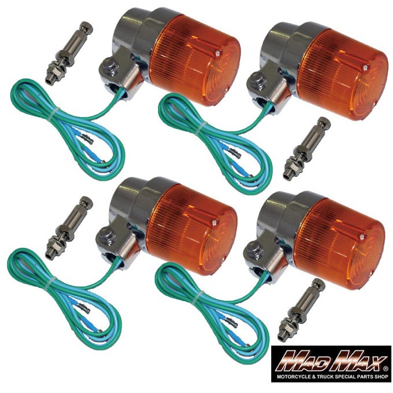 MM11-0057-A-4 汎用 丸型 ヨーロピアンウィンカー 取付ステー