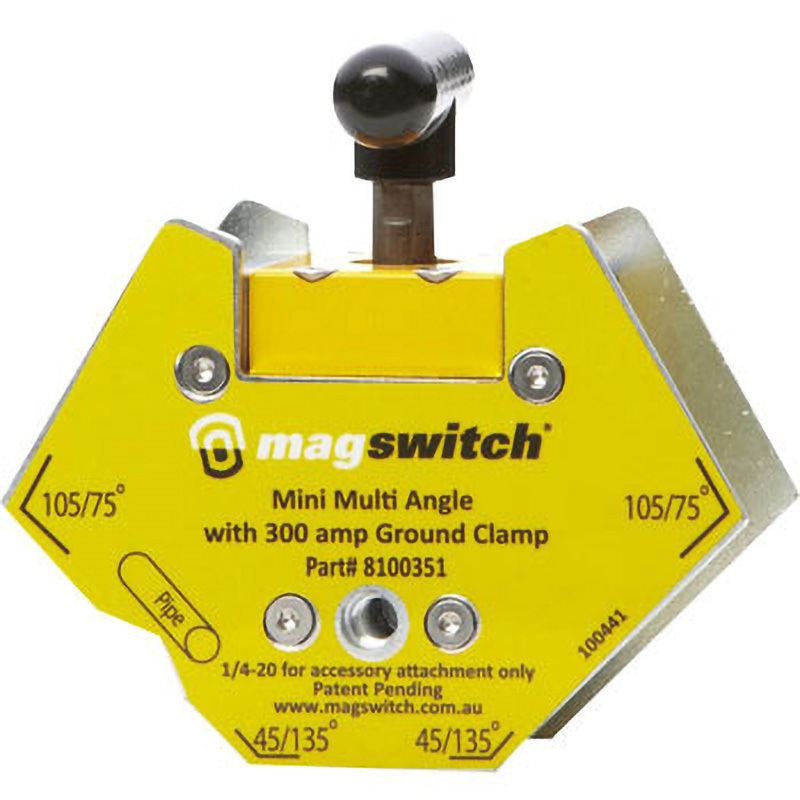 8100351 300Aアース付き ミニマルチアングル 1個 マグスイッチ 【通販モノタロウ】