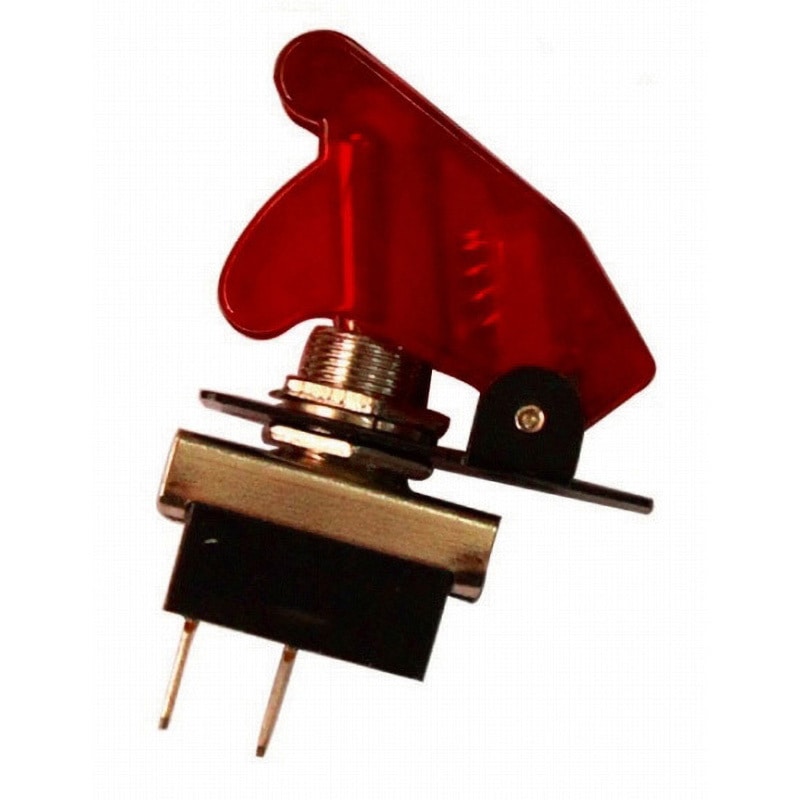 MM50-0338-RD ミサイルスイッチ ON/OFF切替 12V/24V兼用 1個 MAD