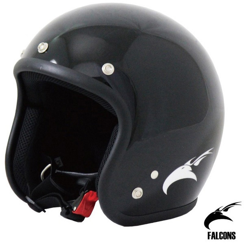 MT-FJ01BK-FR バイク用 FALCONS スモールジェットヘルメット