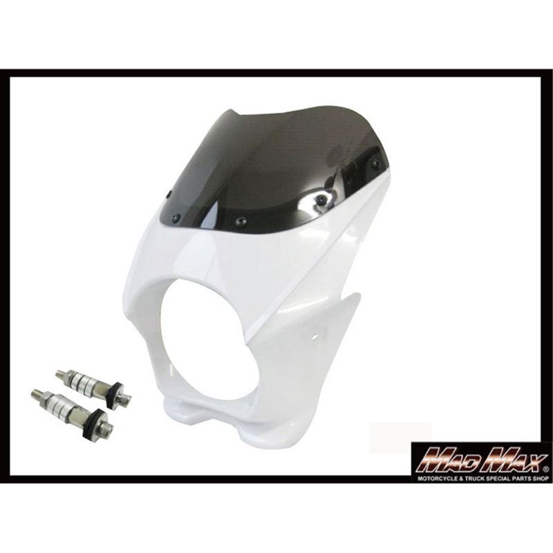 M-YJ55-7606W 130Φ汎用ビキニカウル/6mm ボルト付きボルト 1セット MAD 