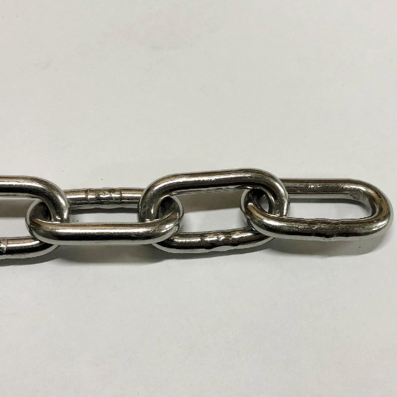 ST-630 ステンレス小判チェーン FIRST PRO(ファーストプロ) 長さ30m線径6mm