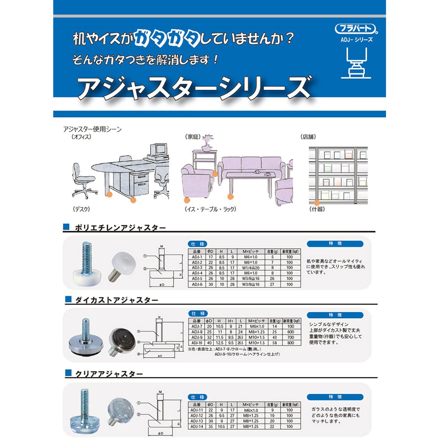 ADJ-31 アジャスター用スリム受座 WAKI 1個 ADJ-31 - 【通販 ADJ-31 アジャスター用スリム受座 WAKI 1個 ADJ-31 - 【通販