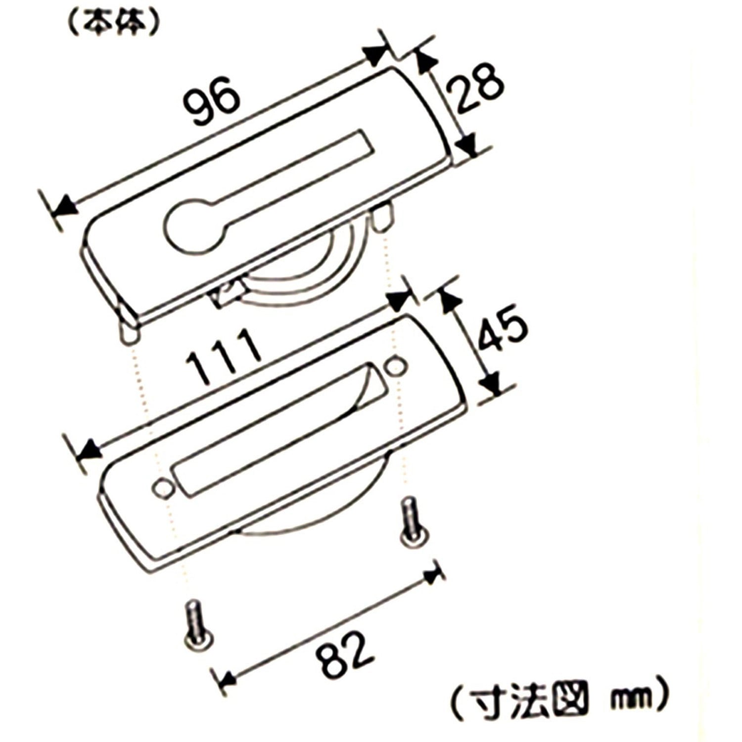 VG-135 ダイカスト回転取手 WAKI(和気産業) 1個 VG-135 - 【通販
