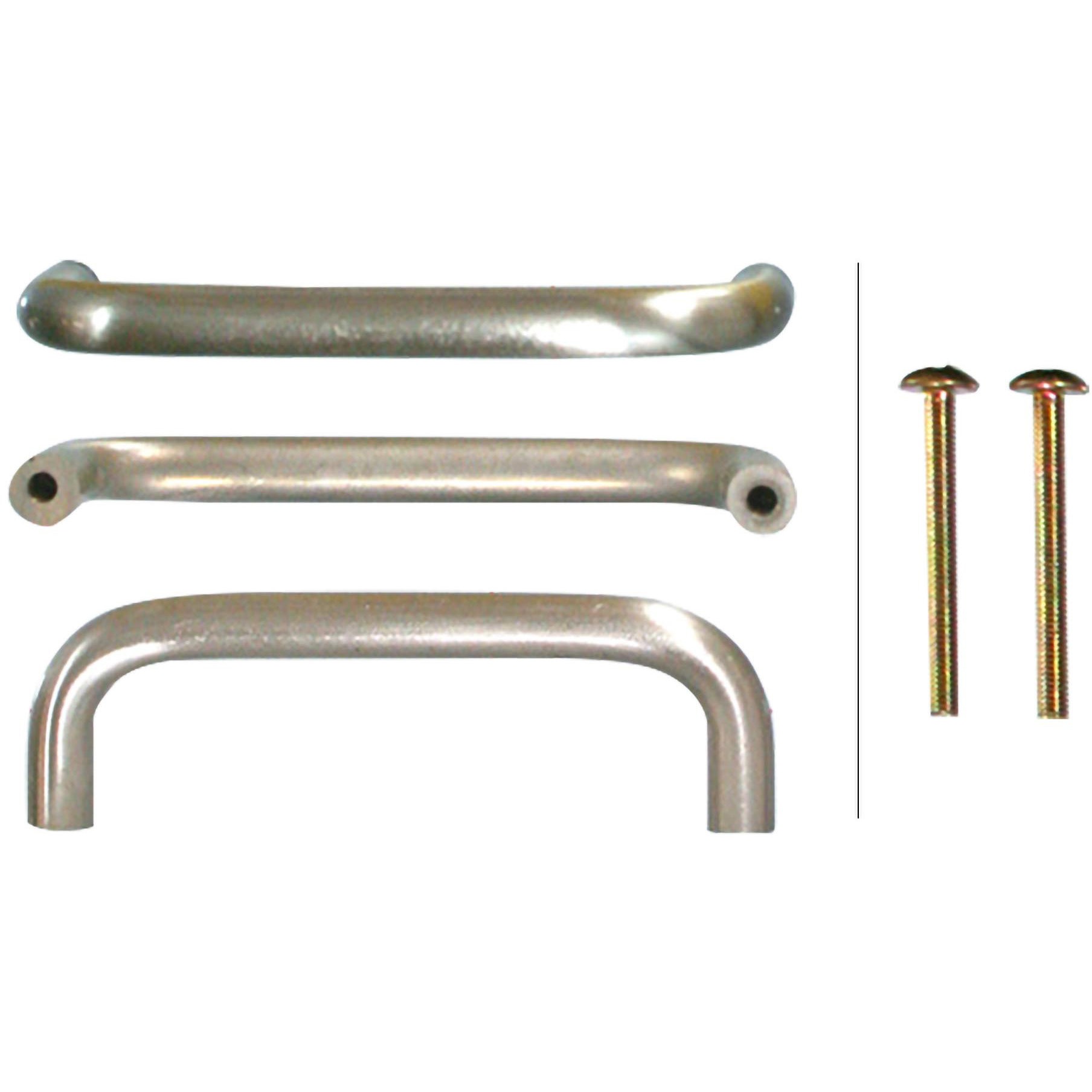 VG-045 ホワイト丸棒ハンドル WAKI(和気産業) 取手 - 【通販