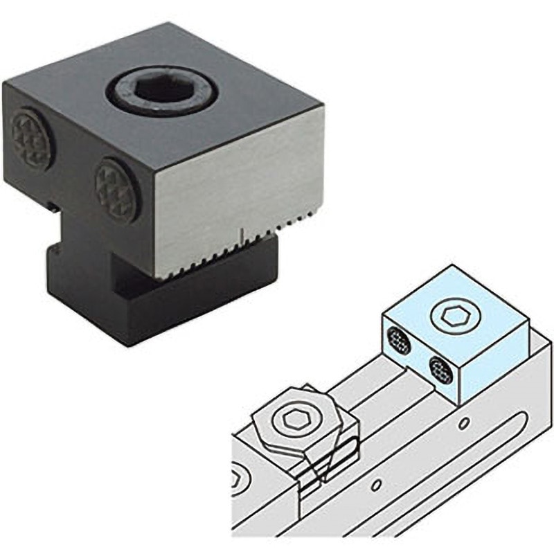 MR-S-S マルチレール ストッパー(セレーションチップ) 1個 イマオコーポレーション 【通販モノタロウ】