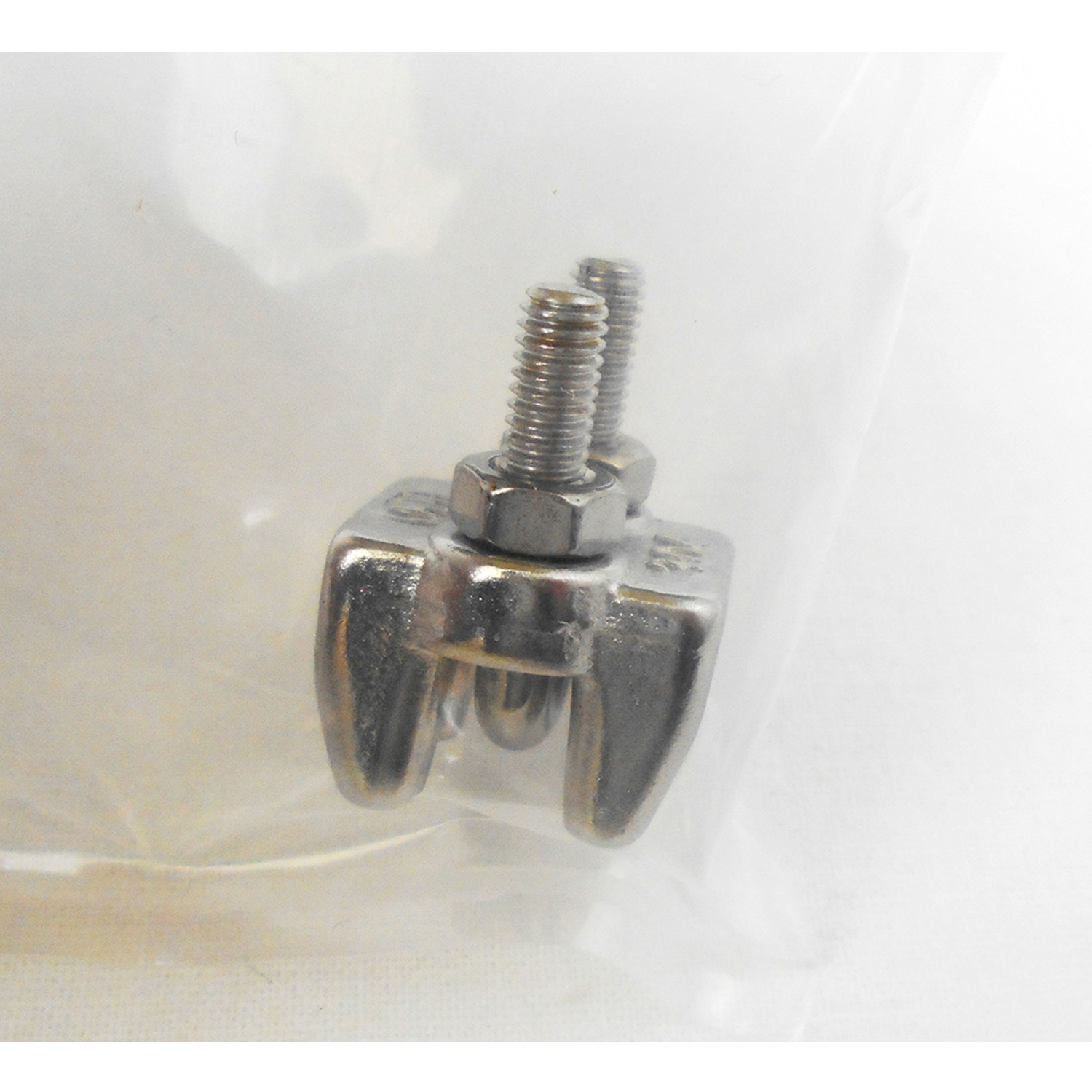 MB932 ステンレスワイヤークリップ WAKI(和気産業) 適合ロープ径2.38