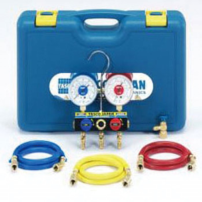 TA15DB マニホールドセット(チャージバルブ付) 1セット イチネンTASCO 【通販モノタロウ】