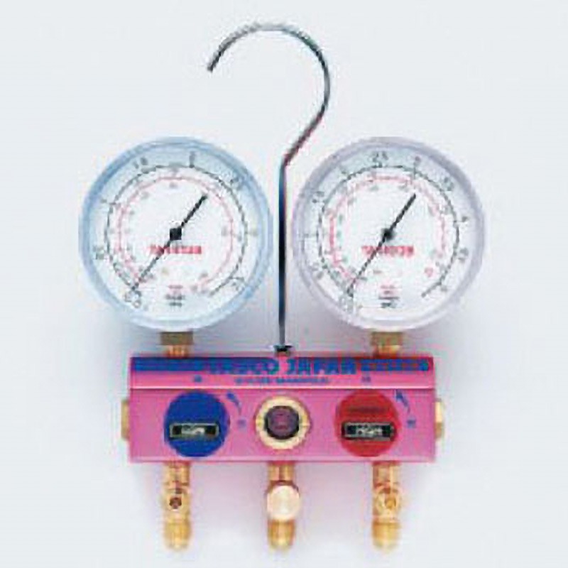 TA122GB-2 ボールバルブ式ゲージマニホールドキット 1個 イチネンTASCO 【通販モノタロウ】