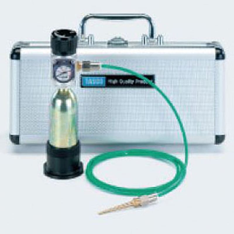 TA376MB 小型冷蔵庫、小型エアコンメンテナンス用 携帯チッソブローキット イチネンTASCO ホース長さ1.5m  TA376MB空調配管工具