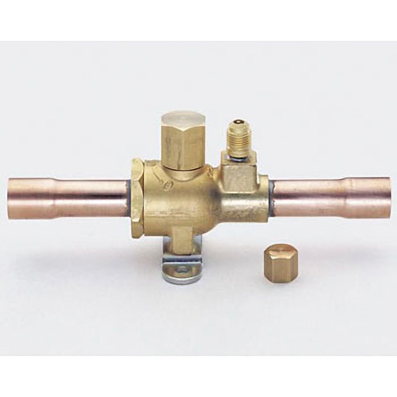 TA281HC-2 R410A/R32用ボールバルブ(アクセスポート付) 1個 イチネンTASCO 【通販モノタロウ】