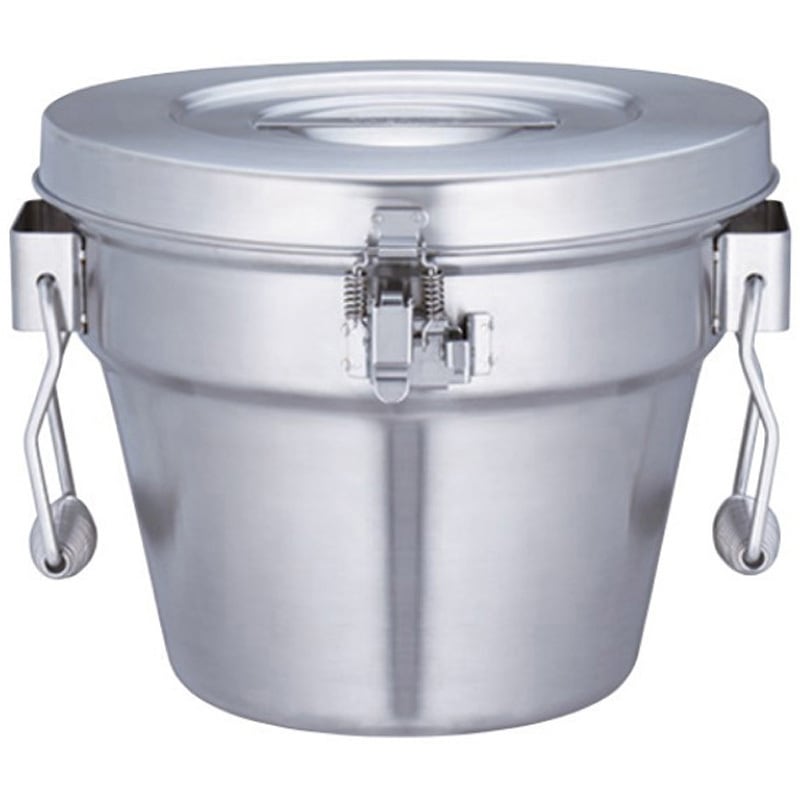 GBK-14C 18-8 高性能保温食缶シャトルドラム(内フタ付・パッキン無) THERMOS(サーモス) 容量14L   GBK-14C