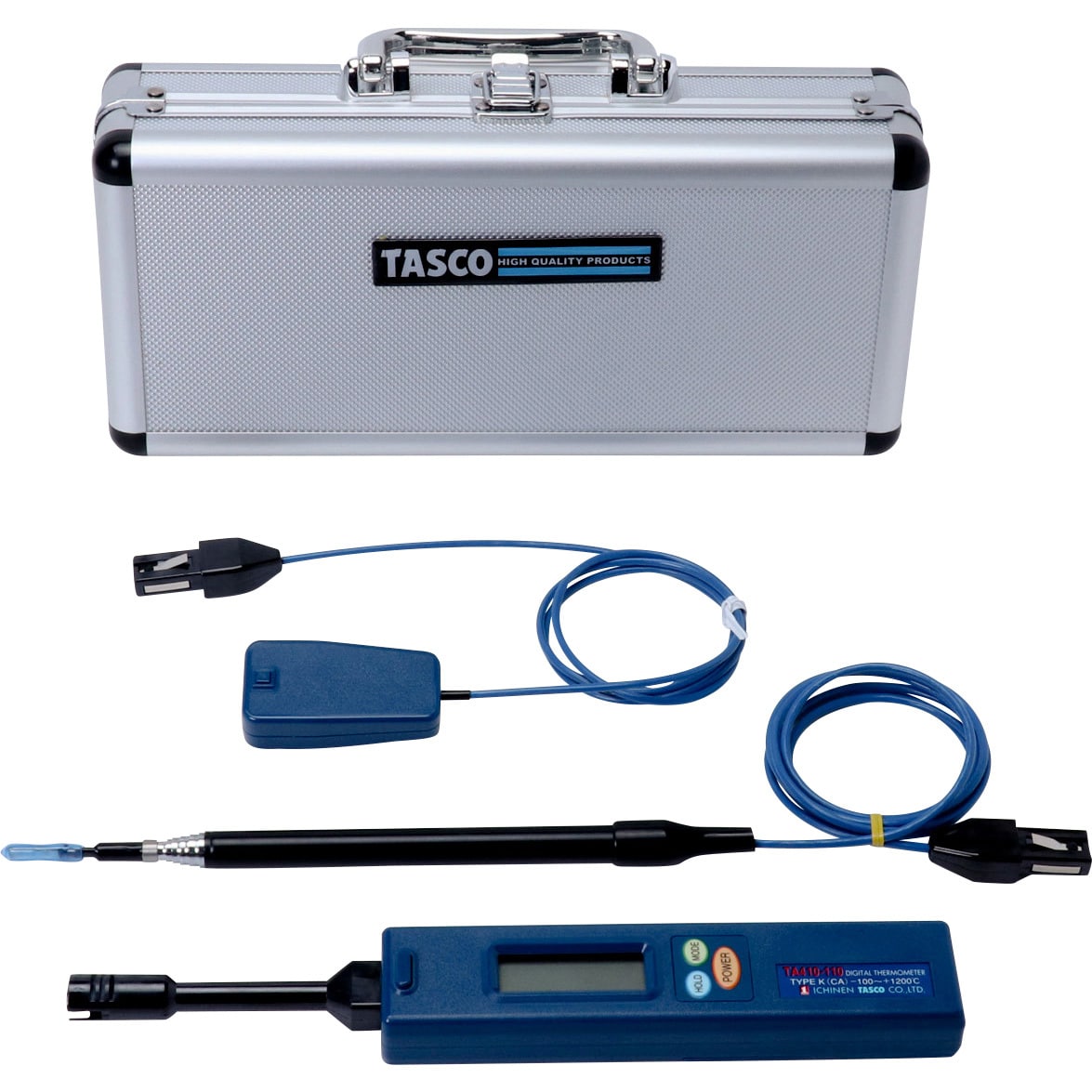 TA410BX デジタル温度計デラックスセット 1セット タスコ(TASCO 