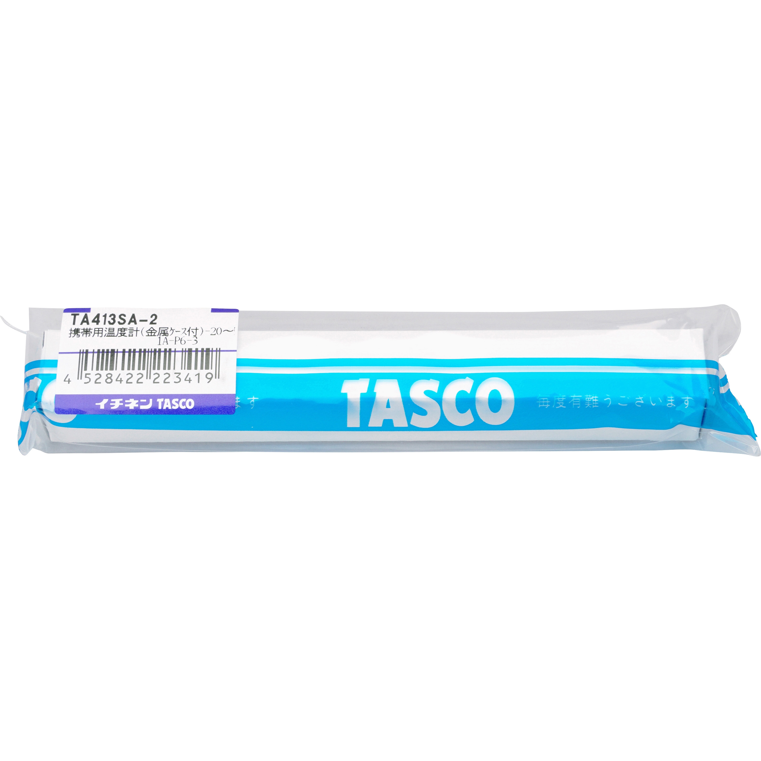 TA413SA-2 携帯用温度計(金属ケース付) TASCO(タスコ) 測定温度範囲-20 