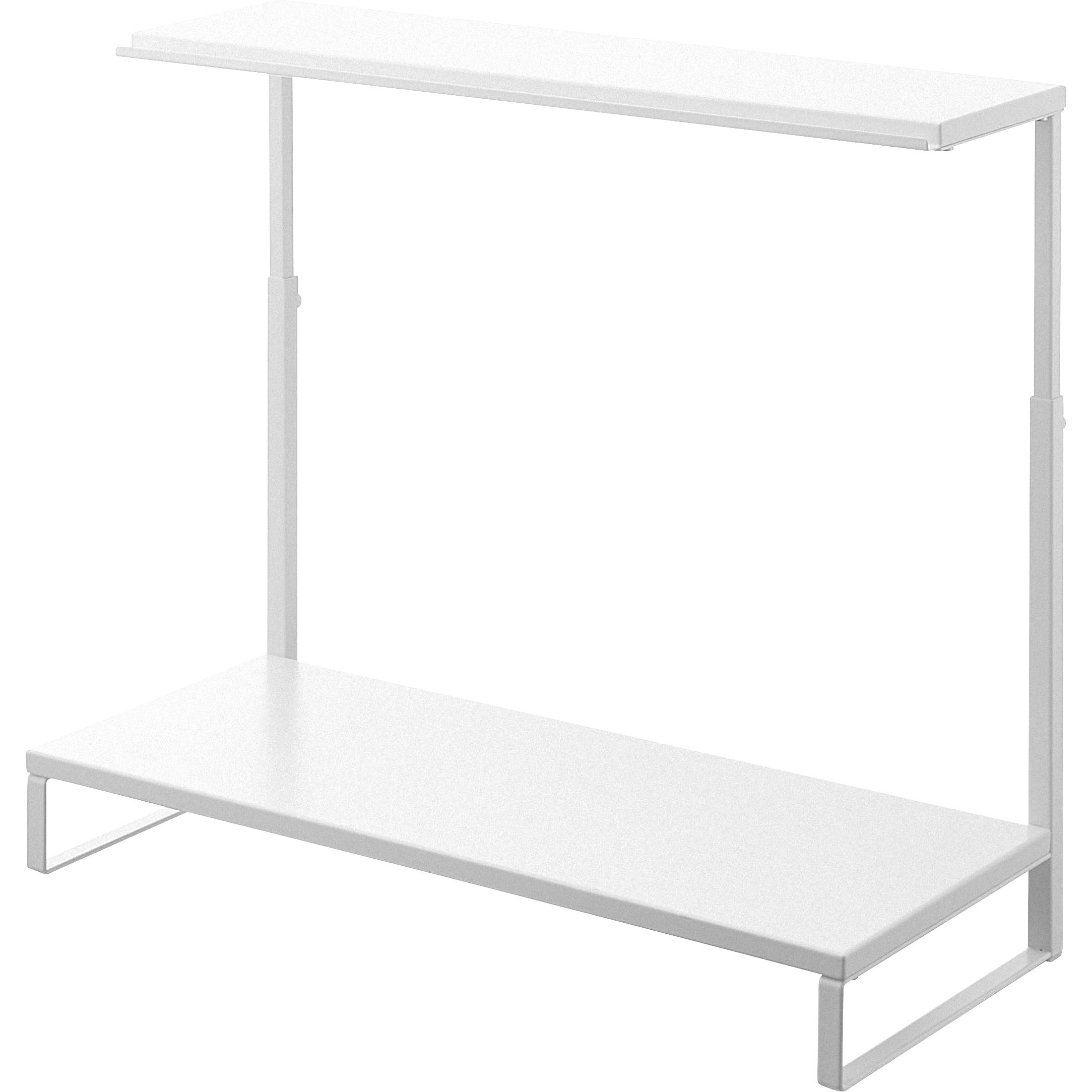 1302 モニター上下ラック タワー 2段 ホワイト 1個 山崎実業 【通販モノタロウ】 5,229円