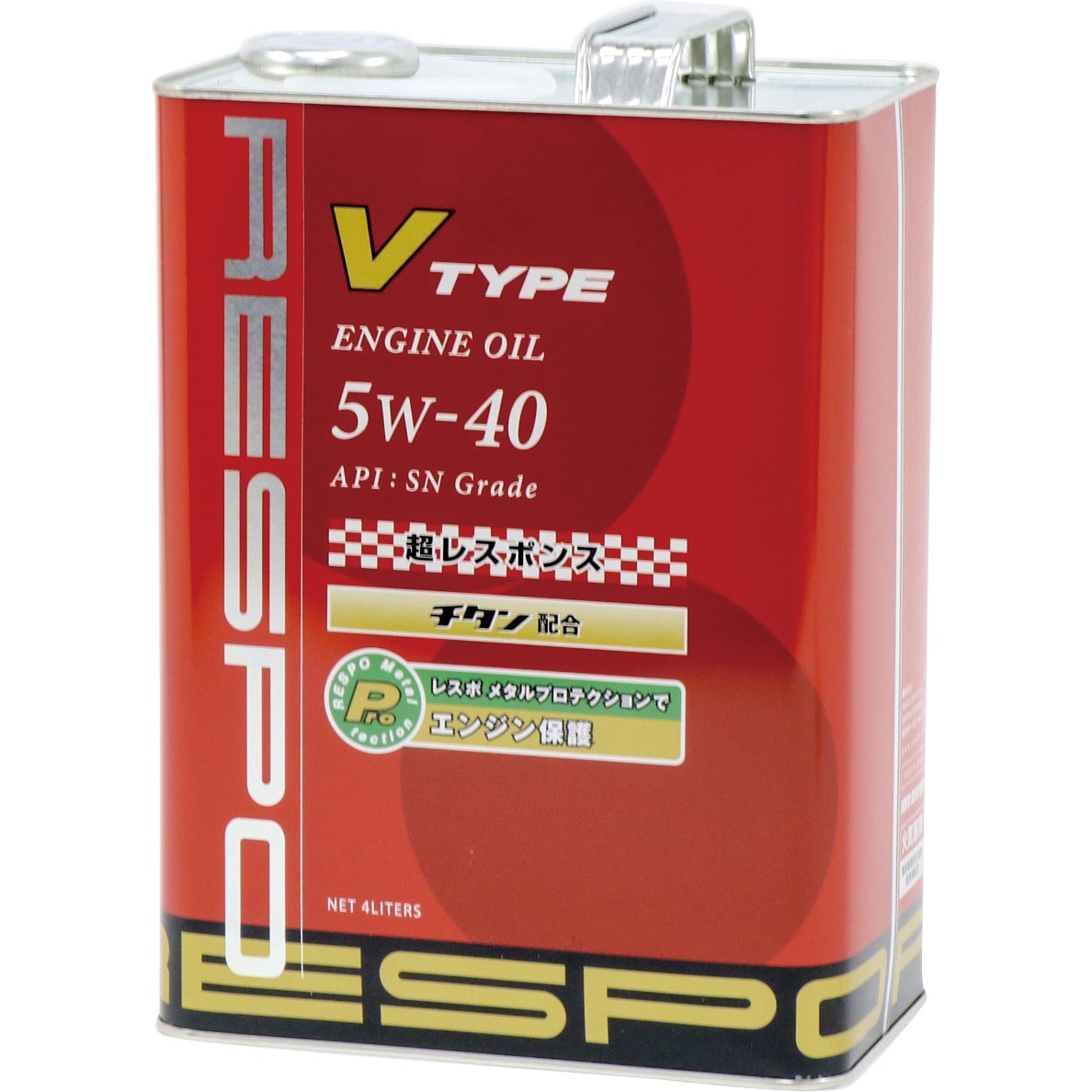 RESPO Vタイプ SN 5W-40 RESPO 化学合成油