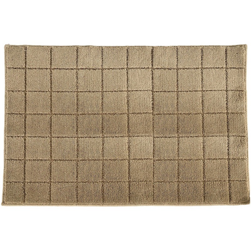 6474 日本製 抗菌防臭&吸水速乾バスマット レチカータ LLサイズ 60×90cm ベージュ 1枚 マルナカ 【通販モノタロウ】 5,056円