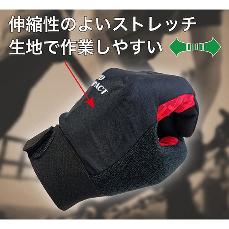 JWG-161 人工皮革作業用手袋 RED HAWK ジェイワークス