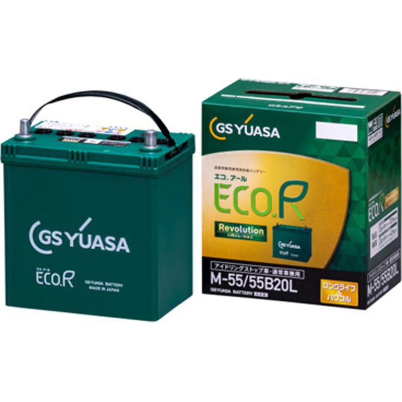 ER-K-50R/50B19R アイドリングストップ車用バッテリー ECO.R
