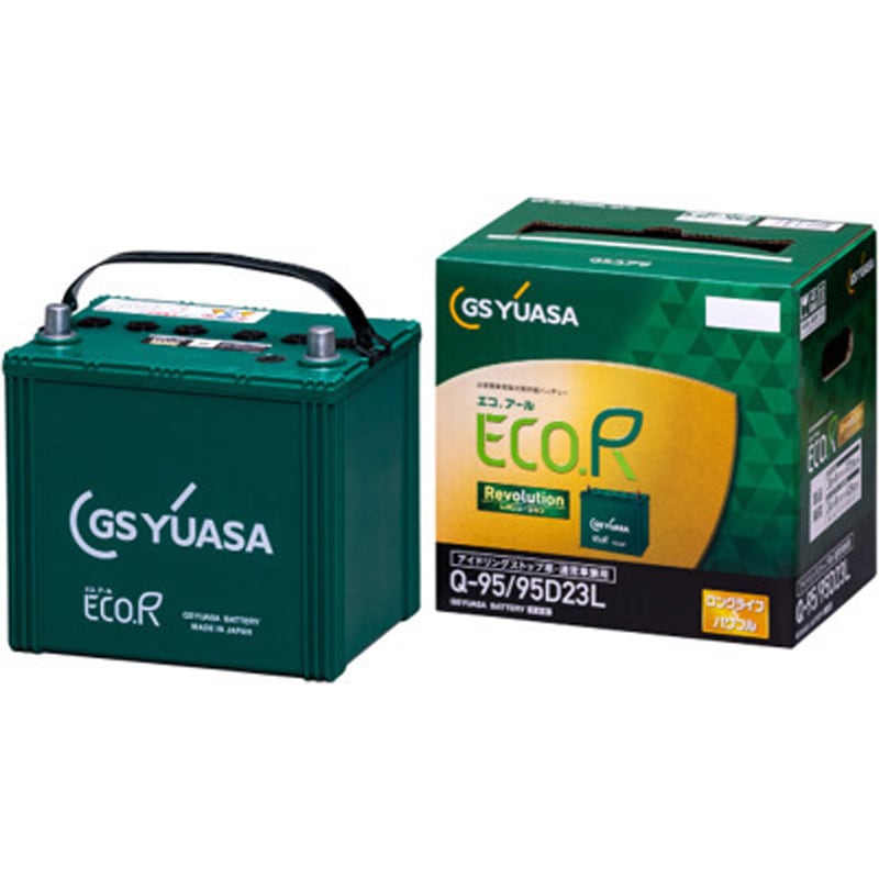 GSユアサ ECOR Revolution Q-85/95D23L バッテリー Amazon.co.jp: GSユアサ ER Q-85 / 95D23L ECO.R Revolution