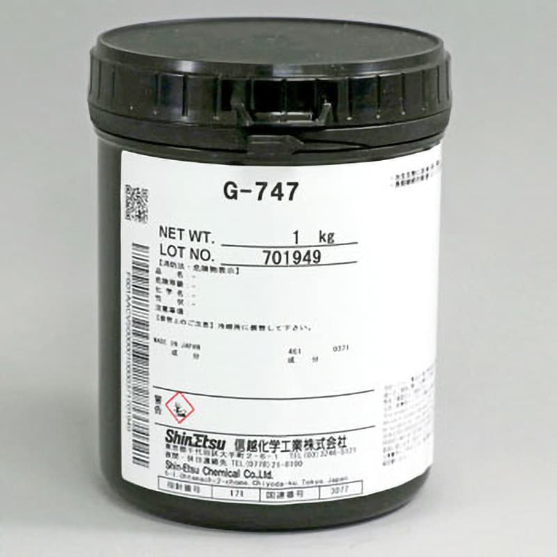 G-747 放熱用オイルコンパウンド G-747 1缶(1kg) 信越化学工業 【通販サイトMonotaRO】