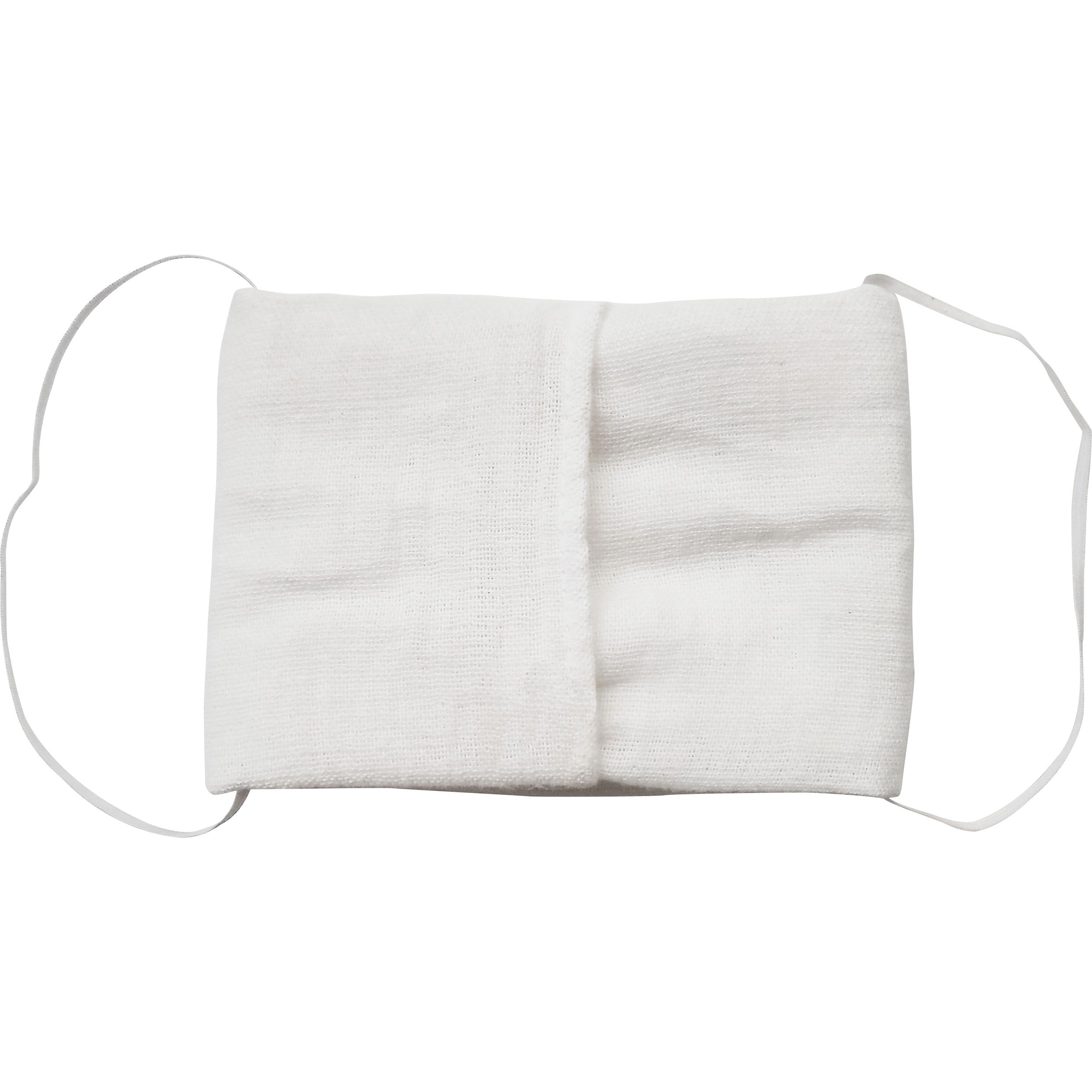 gauze 4P ゴムとガーゼタオルで縫わずできる簡易マスク ホワイト gauze 4P ゴムとガーゼタオルで縫わずできる簡易マスク ホワイト