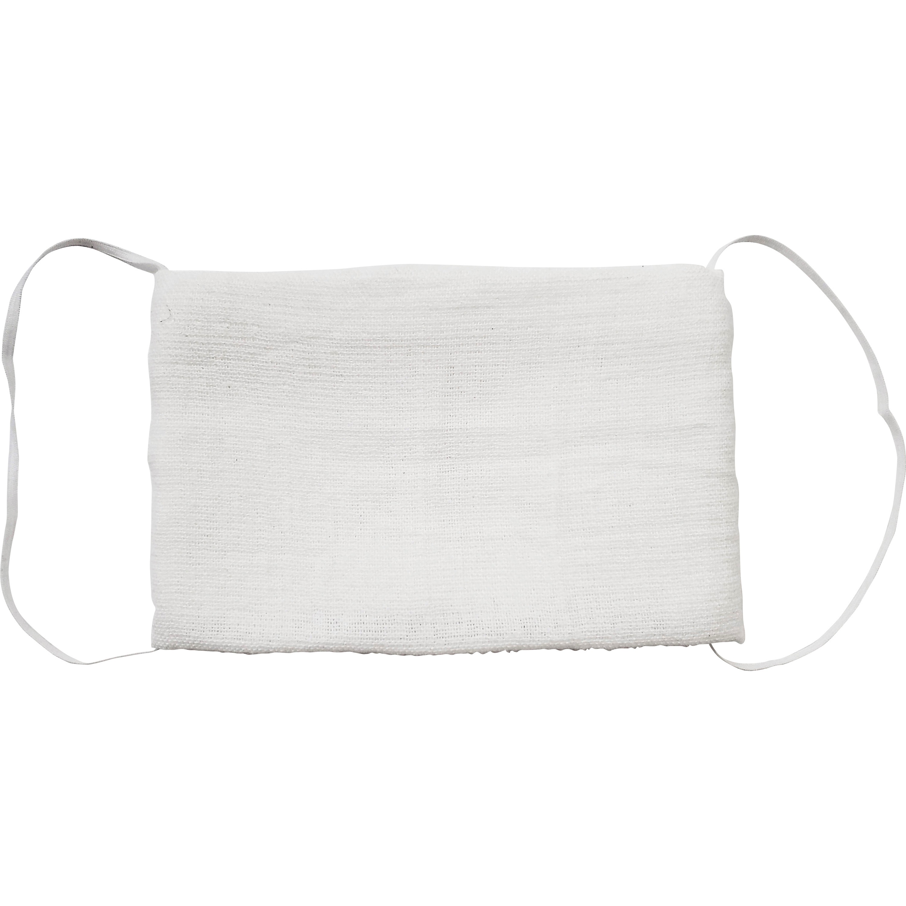 gauze 4P ゴムとガーゼタオルで縫わずできる簡易マスク ホワイト gauze 4P ゴムとガーゼタオルで縫わずできる簡易マスク ホワイト