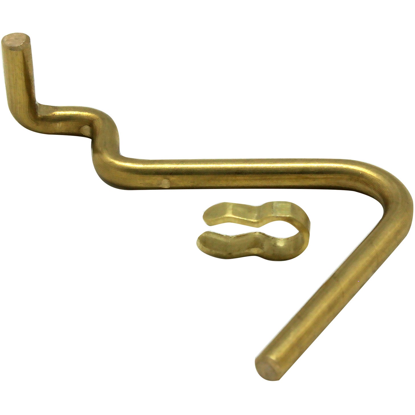 ANB-714 穴あきボード Classic 真鍮フック 1袋(2本) WAKI(和気産業