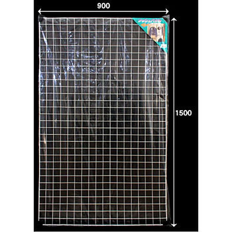 EMP004 メッシュパネル WAKI スチール 幅900mm高さ1500mm 1個