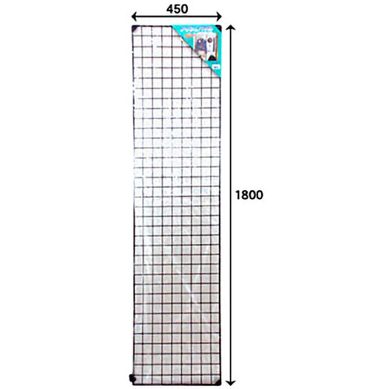 EMP014 メッシュパネル WAKI(和気産業) スチール 幅450mm高さ1800mm 1個 EMP014