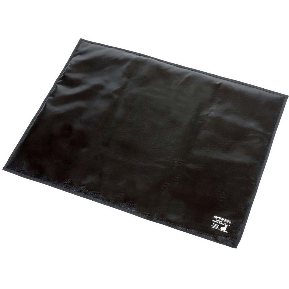 焚き火 マット80×60cm(断熱材入) 1個 CAPTAIN STAG 【通販モノタロウ】