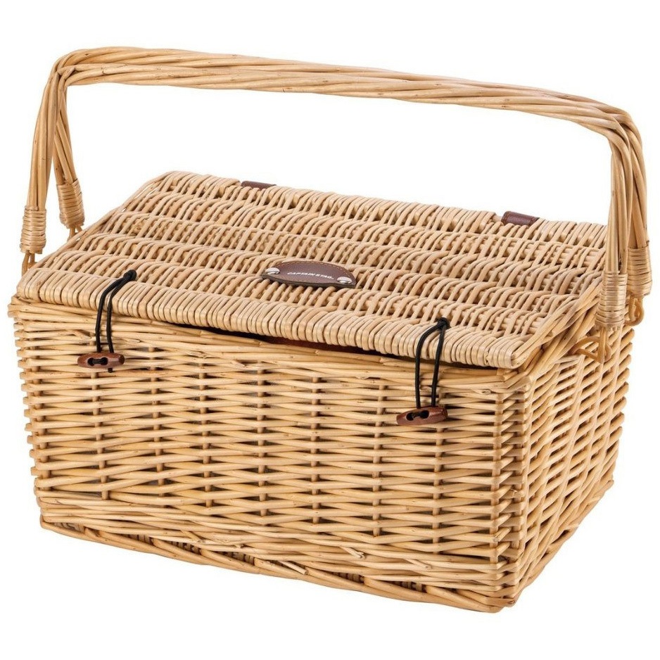 キャンピング蓋付バスケット 1個 CAPTAIN STAG 【通販モノタロウ】