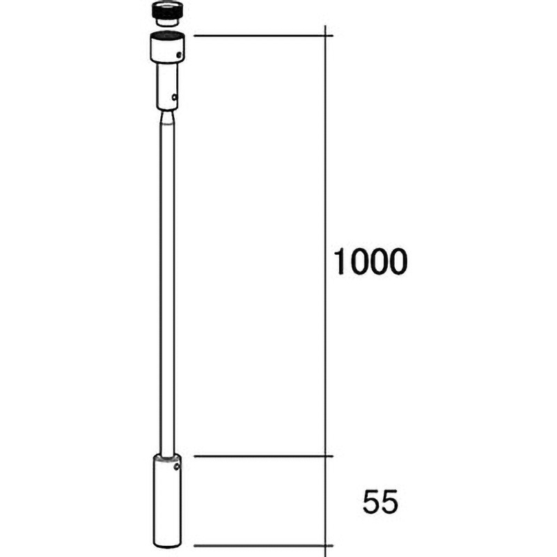 CI-S チェーロサスペンドロッドセット ROYAL(ロイヤル)[建築金物] 寸法1000mm  CI-S