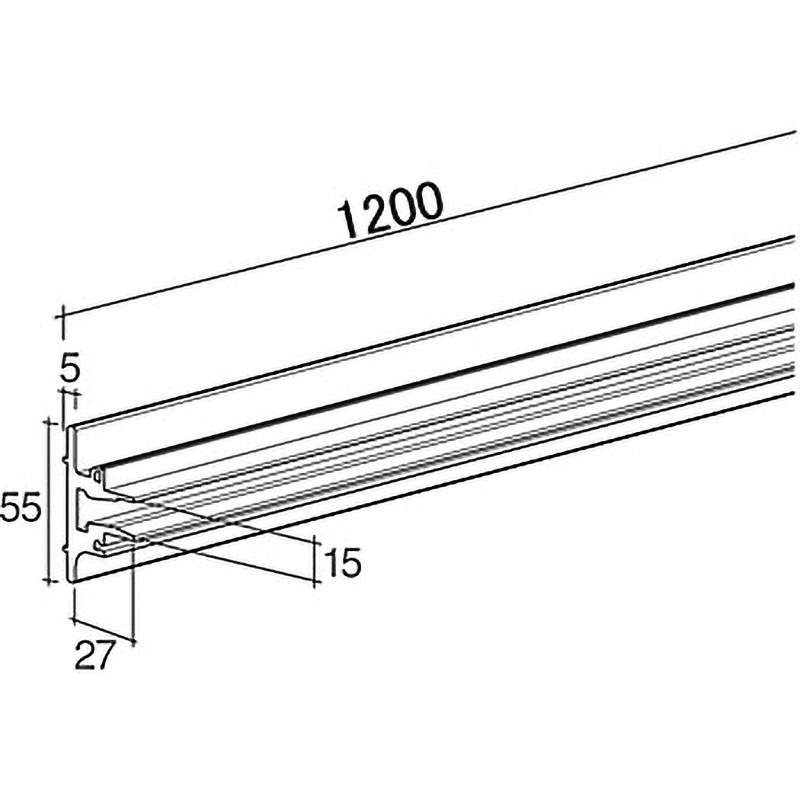 LI-RL リネア レール ROYAL(ロイヤル)[建築金物] 長さ1200mm  LI-RL