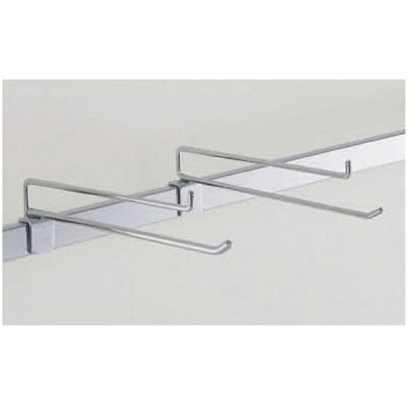 2段フック アイリスオーヤマ スリット式什器/ネットフック 【通販