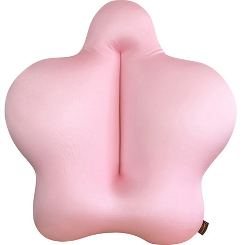 CuCuロイヤル 腰楽休息クッション チェリー 龍野コルク工業 寸法500×530×170mm