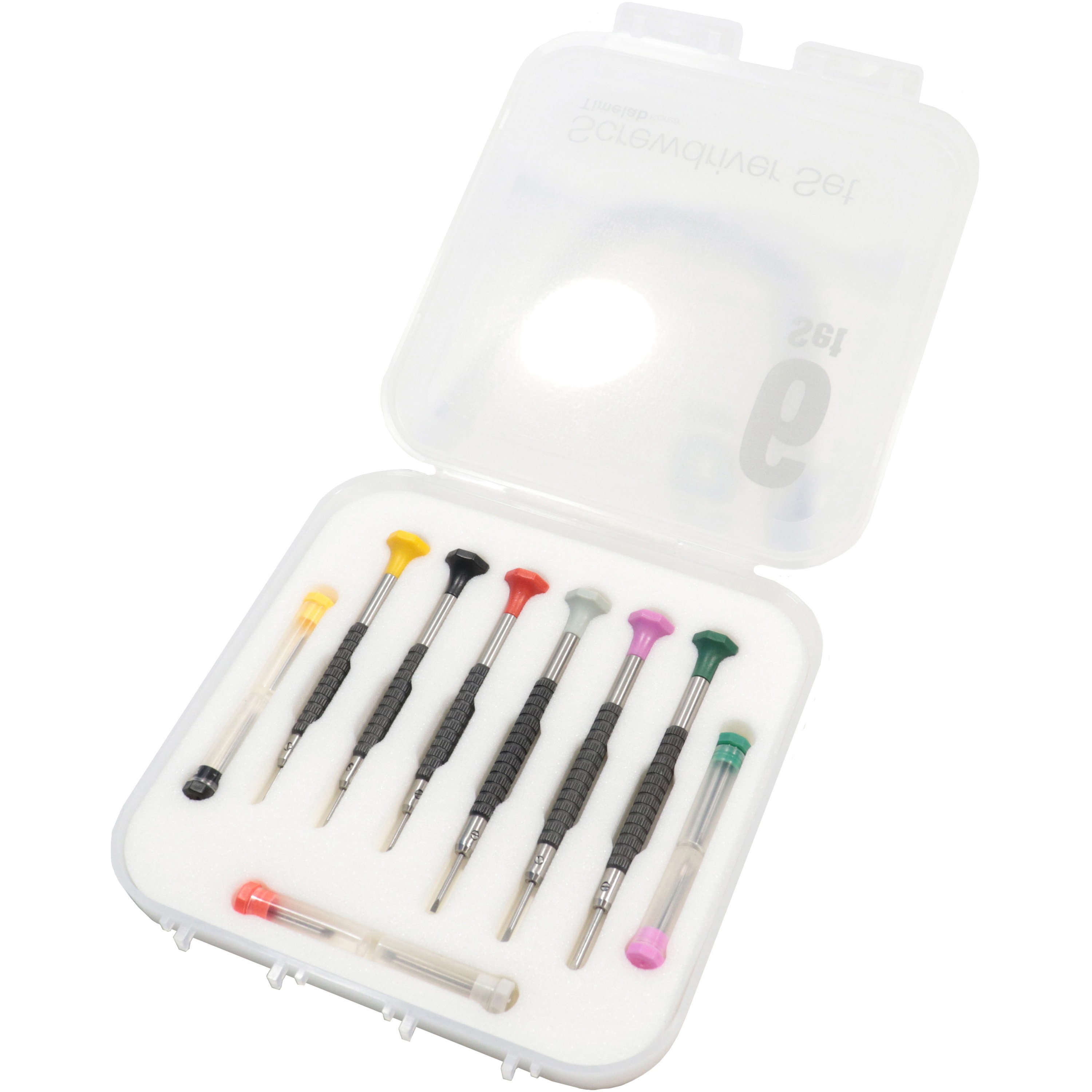 No.015-A 6本組ドライバーセット No.015A Timelab サイズ0.8/1.0/1.2/1.4/1.6/2.0mm