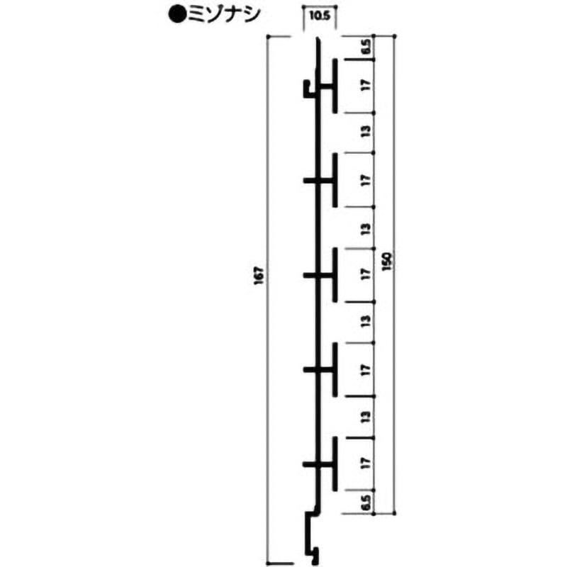 10-105-3-1 フックライン Bフラットtype 1枚 アイリスオーヤマ 【通販モノタロウ】