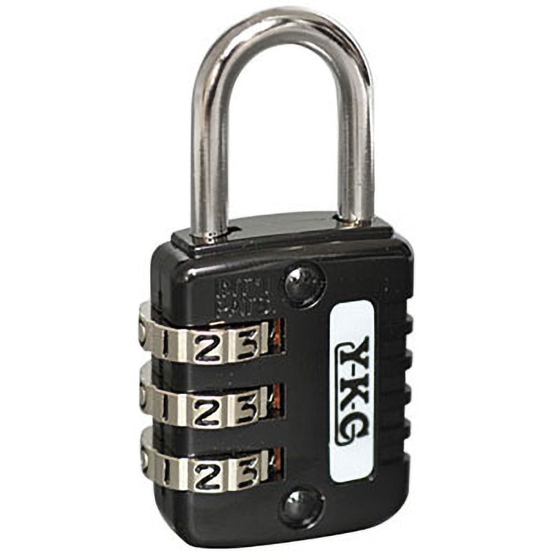 120 防犯グッズ フリーダイヤル錠 YKC 3段番号可変式 - 【通販