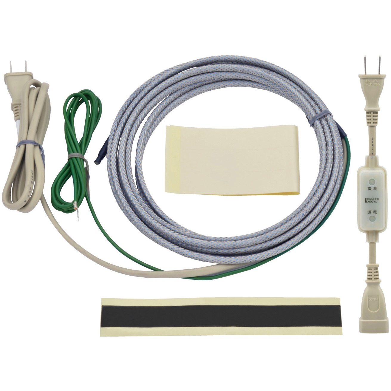 サーモスタット　ヒーター　4台 ヒーターとサーモのセット | チャーム