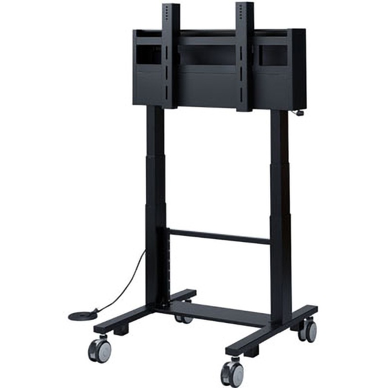 CR-PL24BK 60型～84型対応 電動上下昇降液晶・プラズマディスプレイスタンド(高耐荷重仕様) サンワサプライ ブラック色