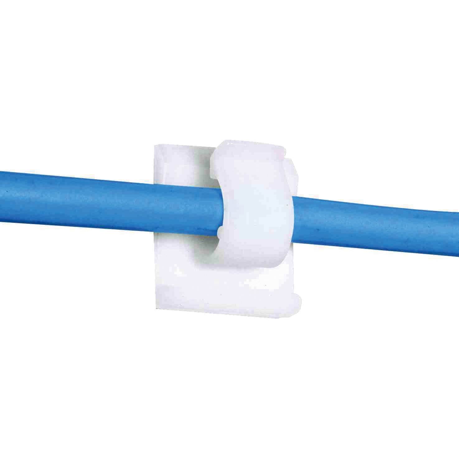 ACC19-A-C 固定具 コードクリップ ゴム系粘着テープ付 PANDUIT(パンド