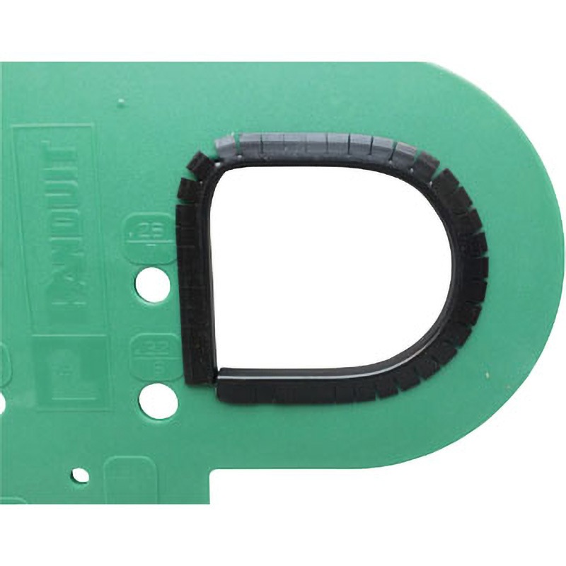 GEE36F-C0 自在ブッシュ スリット付き・ロールタイプ 耐候性黒 PANDUIT(パンドウイット) 長さ30.48m幅2.7mm高さ3mm 1巻 GEE36F-C0