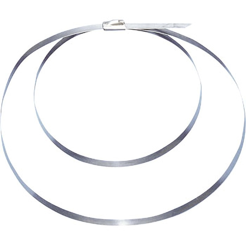 MLT4DH-L Pan-Steel ダブルロックタイ MLTシリーズ ヘビータイプ PANDUIT(パンドウイット) 最大結束径102mm 1袋(50本) MLT4DH-L