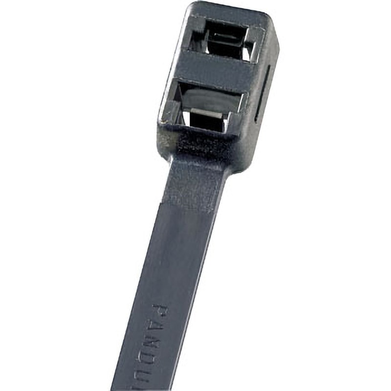 PLB4S-M30 ダブルループ結束バンド 耐熱性黒 PANDUIT(パンドウイット