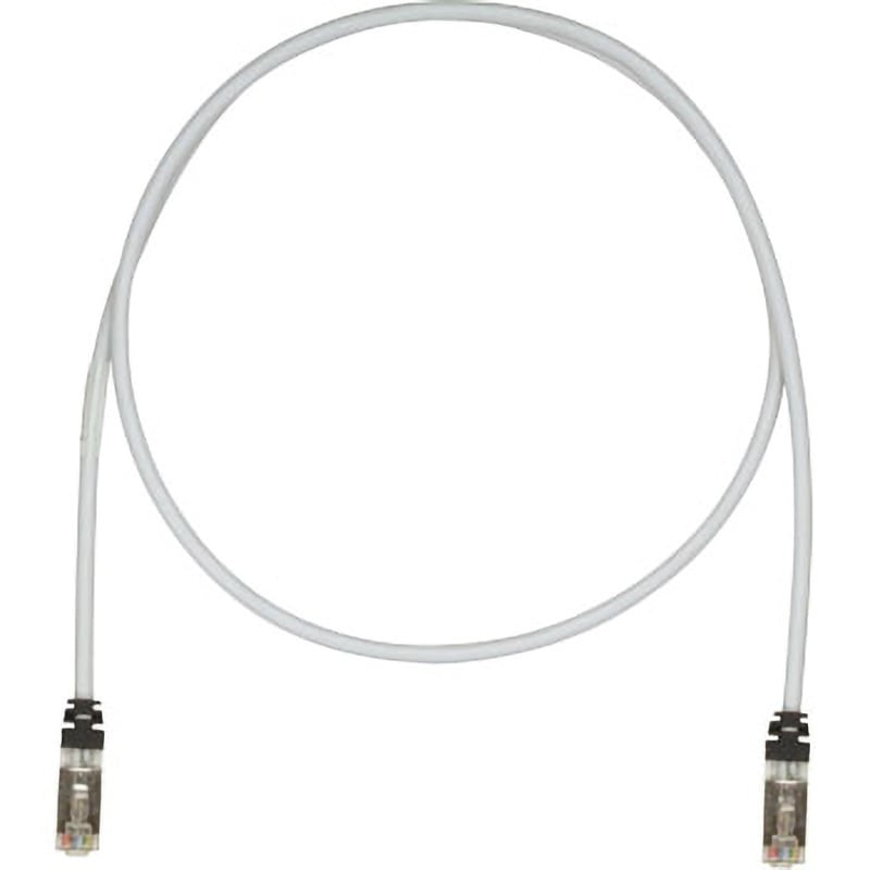 STP6X20MIG カテゴリ6シールドパッチコード PANDUIT(パンドウイット) 屋内 20m コネクタRJ45 ライトグレー色 規格CAT6 導体サイズ26AWGAWG[mm<sup>2</sup>] 1本