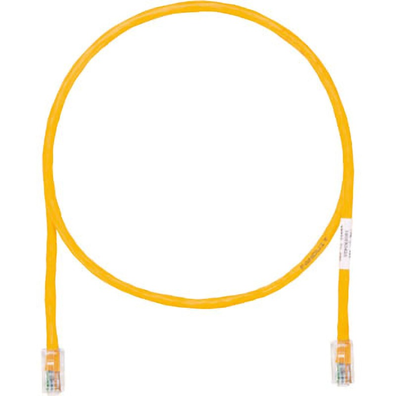 UTPCH5MORY カテゴリ5EUTPパッチコード PANDUIT(パンドウイット) 屋内 (対構造)導体より心線 T568A結線式 オレンジ色 規格CAT5e 全長5m 1箱(10本) UTPCH5MORY