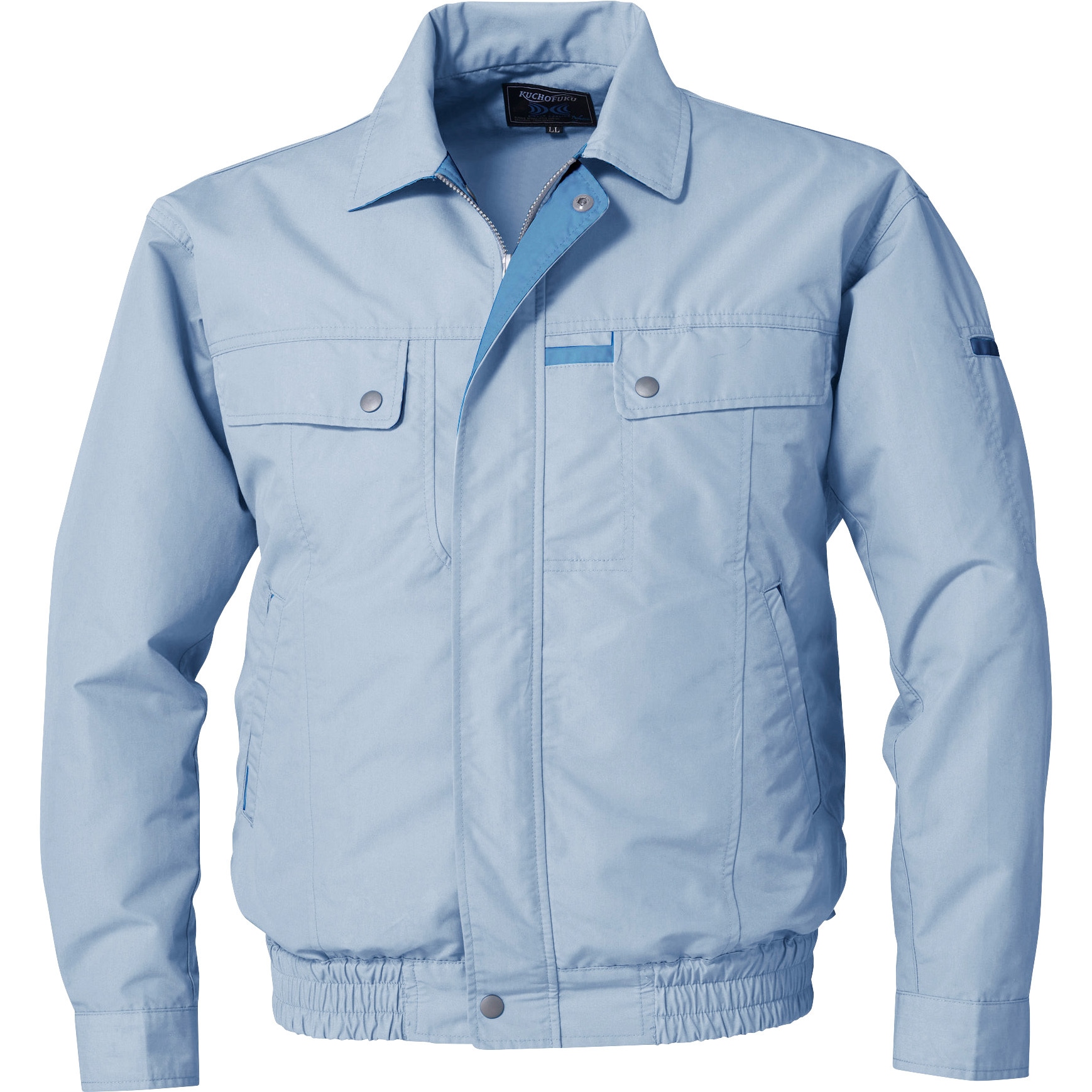 KU90450C13S2 空調服(R) 長袖ブルゾン KU90450 空調服 服のみ サックス色 サイズM