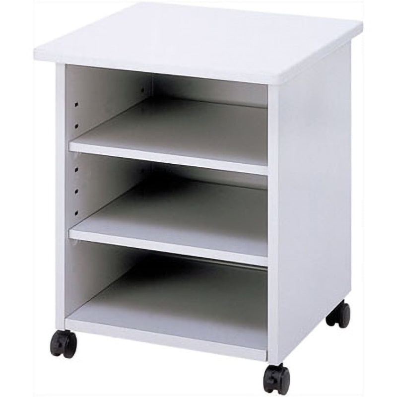 PTL-101N レーザープリンターテーブルキャビネット ナカバヤシ キャスターあり 奥行600mm高さ700mm本体幅600mm  PTL-101N