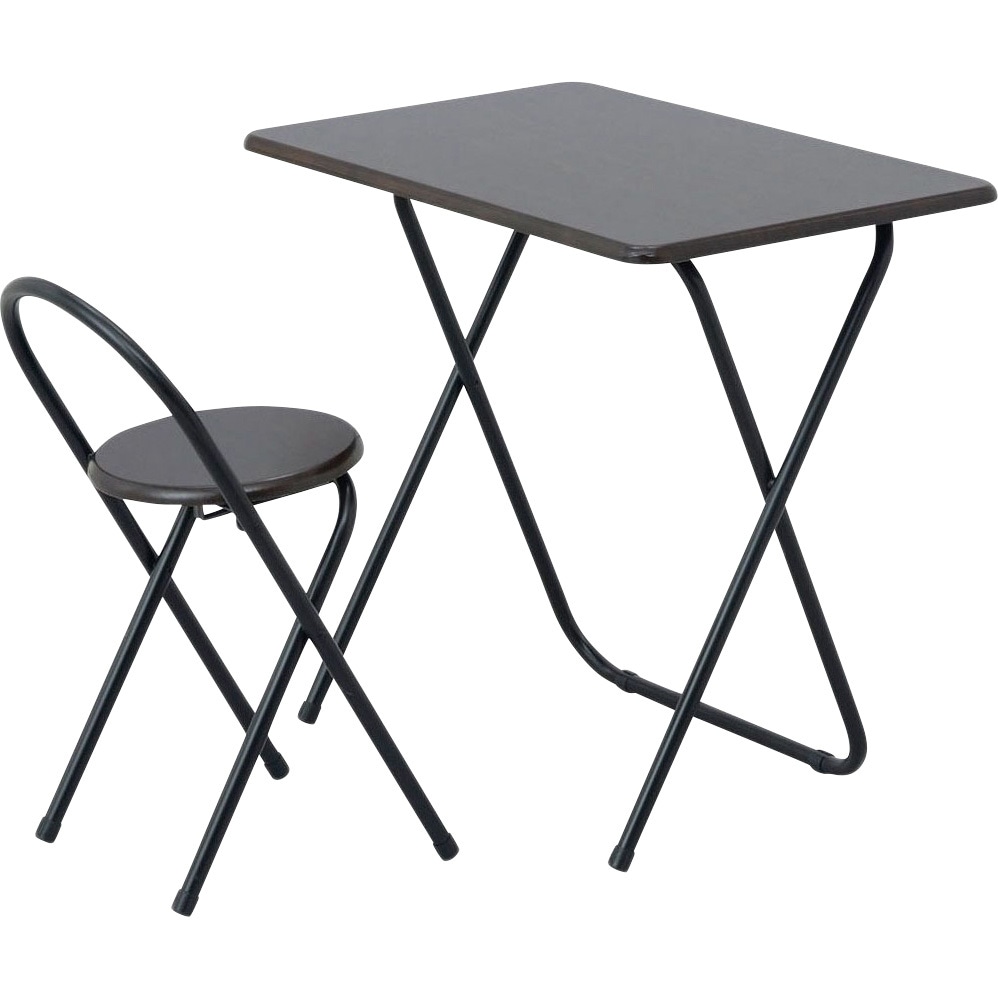 FDC-101DM 折りたたみデスク&チェア ナカバヤシ 高さ710mm幅800mm奥行500mm  FDC-101DM